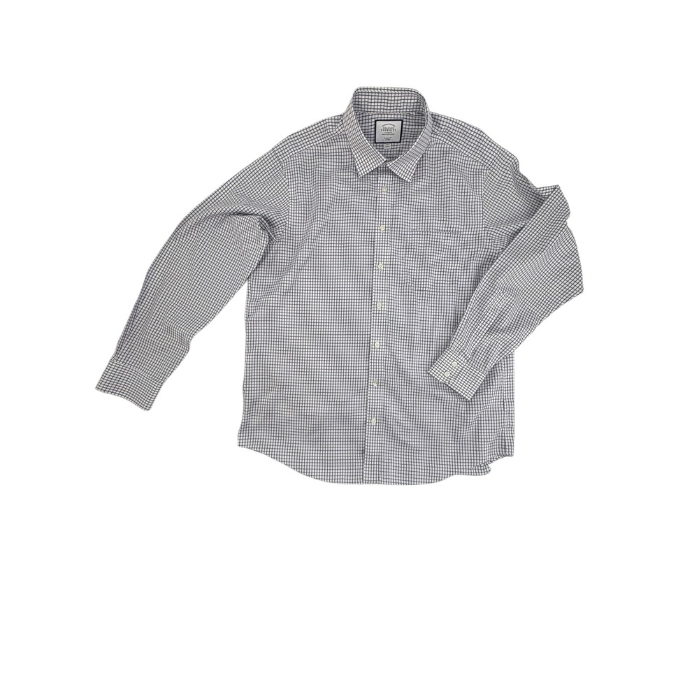 Charles Tyrwhitt‎ Classic Fit Dress Shirt Mens 17 17.5 Long Sleeve Button Down